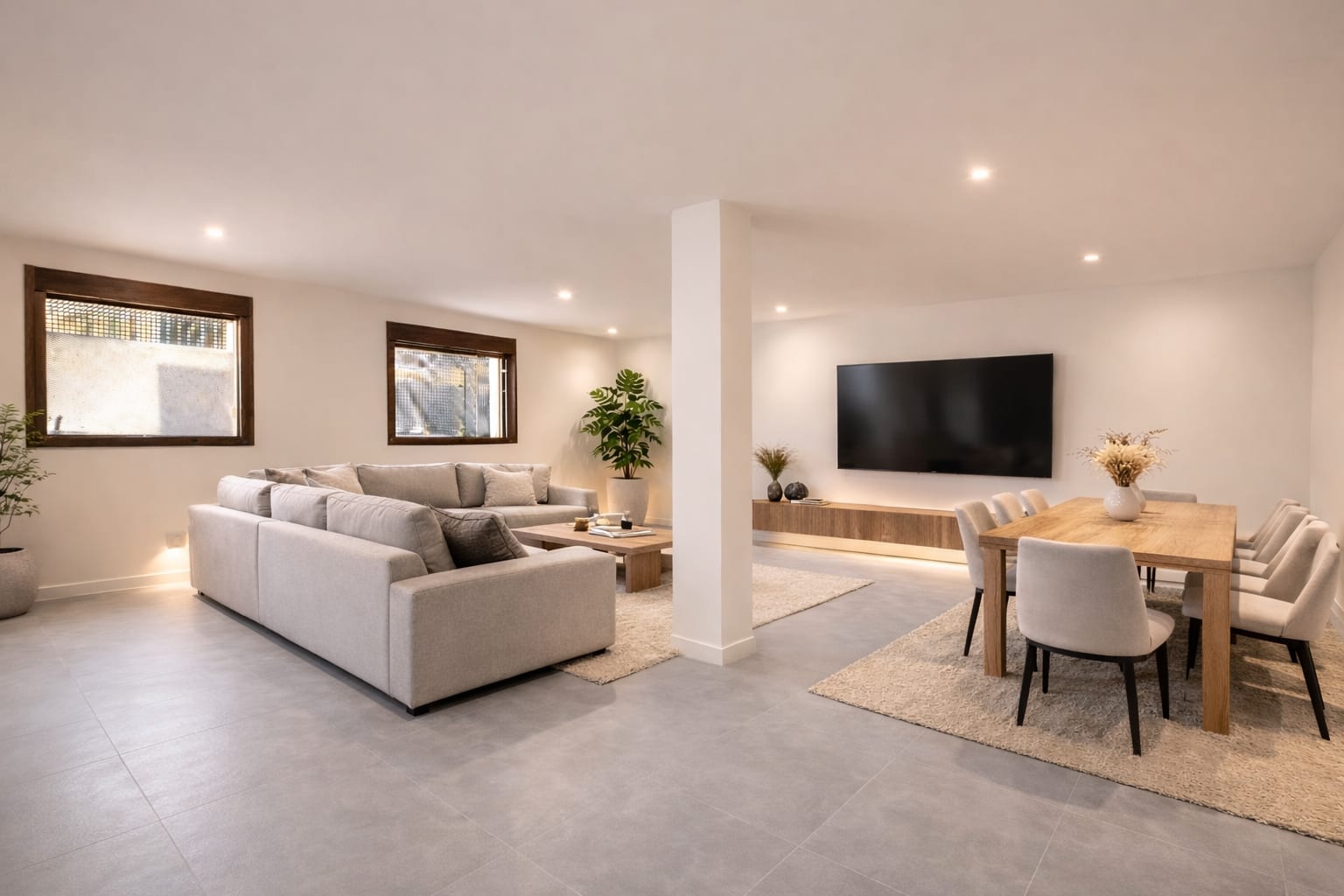 Salón comedor amplio